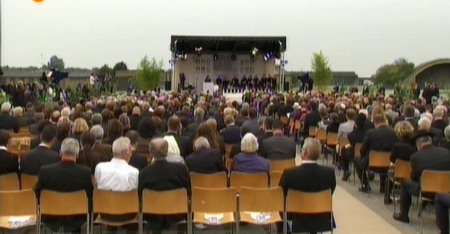 05.09.2012: Gedenkfeier in Fürstenfeldbruck, wo die Geiselnahme ihr blutiges Ende fand 