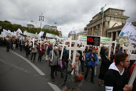 Marsch für das Leben am 22.09.2012 in Berlin