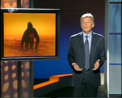 Joachim Bublath in seiner ZDF-Sendung "Evolution - der Glaubenskrieg" am 07.12.2005 