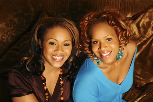 Erica and Tina Campbell
