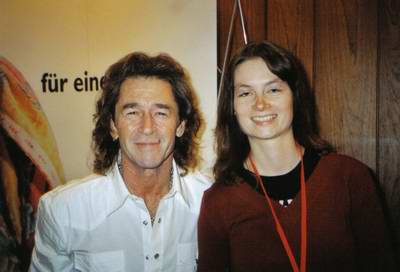 Corinna mit Peter Maffay