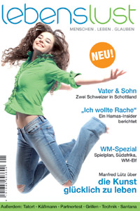 Zeitschrift lebenslust ab 26. April 2010 im Zeitschriftenhandel