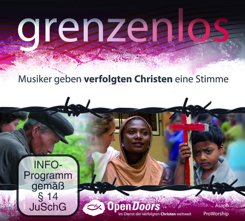 CD "grenzenlos" - Musiker geben verfolgten Christen eine Stimme, Open Doors