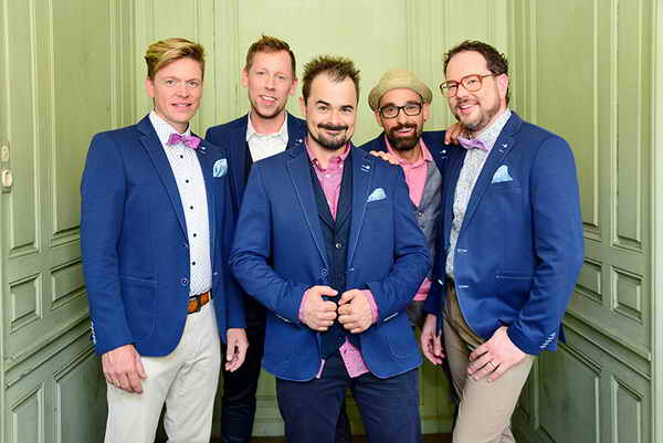 Viva Voce, die A-capella-Band aus Ansbach, Mittelfranken