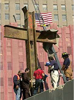Kreuz wurde in WTC-Trümmern gefunden